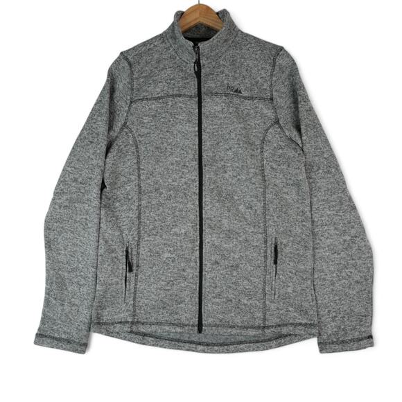 Powder River Outfitters Jacket Kids XXL Knit Melange Gray Pullover DK92C01485 - Picture 1 of 15